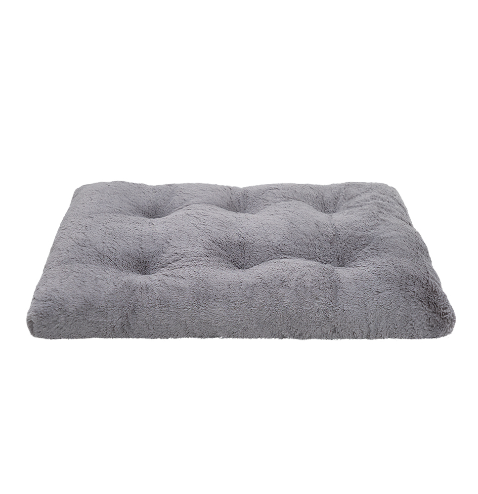 MIMIKO pets Shaggy XXL-Bett (115 x 75 cm) Grau