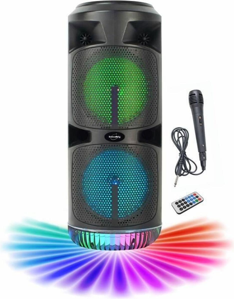 Prenosné reproduktory Bluetooth Inovalley KA03-XXL 450 W Karaoke