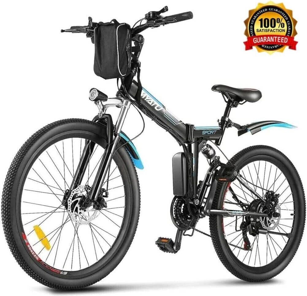 eBike 26'' skladací e-skladací bicykel pedelec 250W elektrický bicykel e-bikes s 36V 10.4Ah batériou e bike elektrické bicykle pre mužov / ženy do 25 km / h skladací bicykel