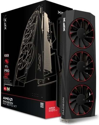 XFX Radeon RX 9070 XT Quicksilver Magnetic Air Edition 16GB GDDR6 RX-97TMAQKB9