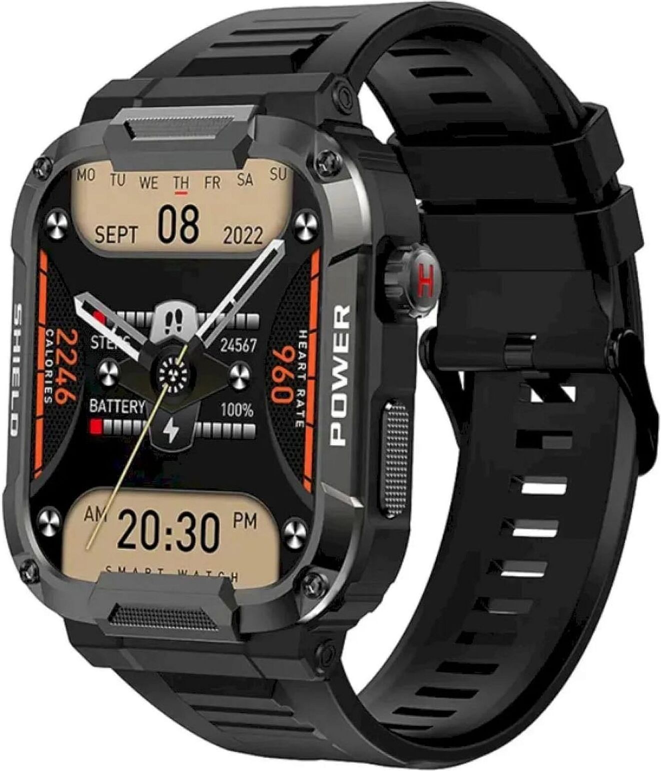 Rubicon Herren-Smartwatch RNCF07 Rubicon-SMARUB216