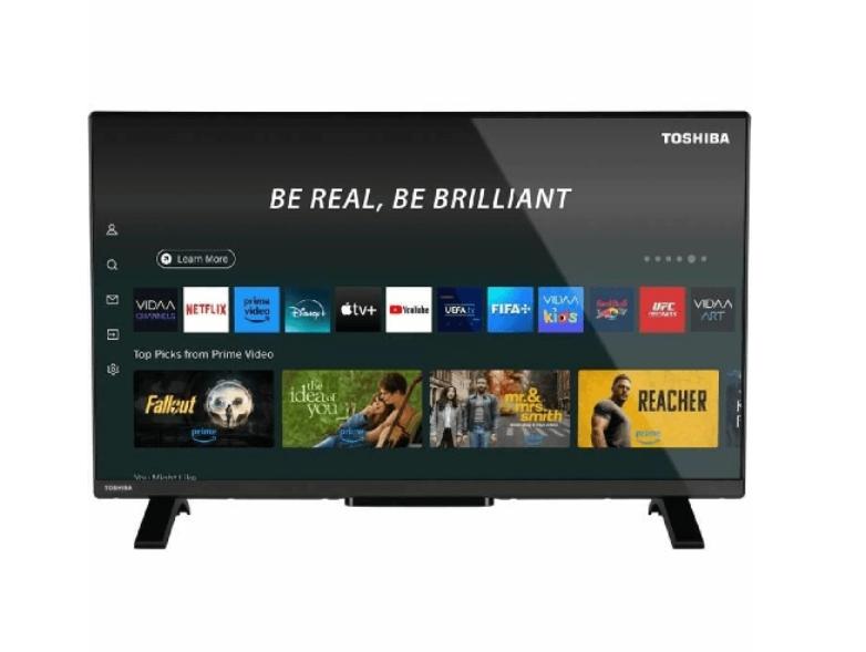 Toshiba 32LV2563DG, 81,3 cm (32"), 1920 x 1080 px, Full HD, DLED, DVB-C, DVB-T, DVB-T2, Čierna