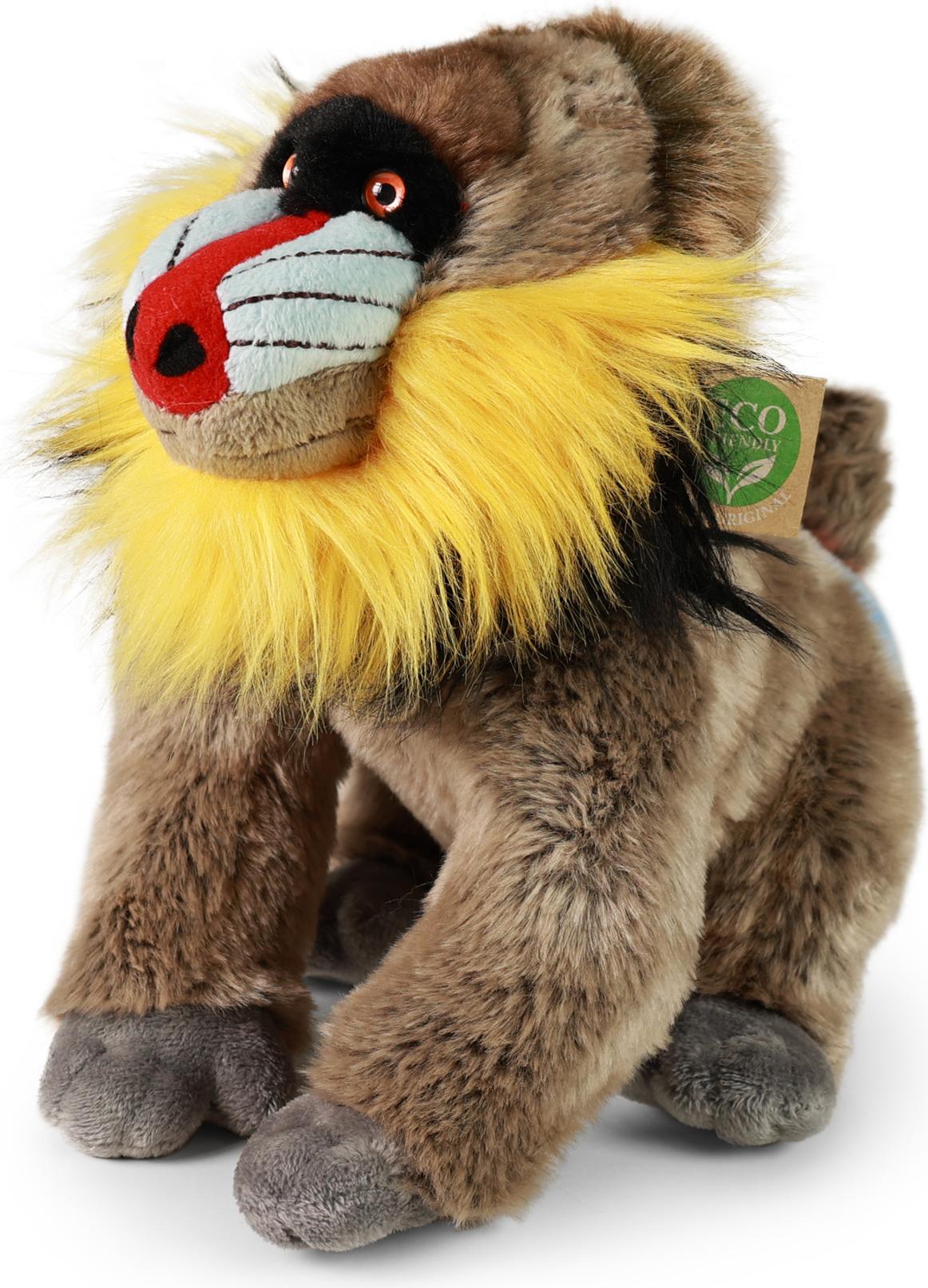 RAPPA Plüsch-Affe Mandrill 28 cm ECO-FRIENDLY