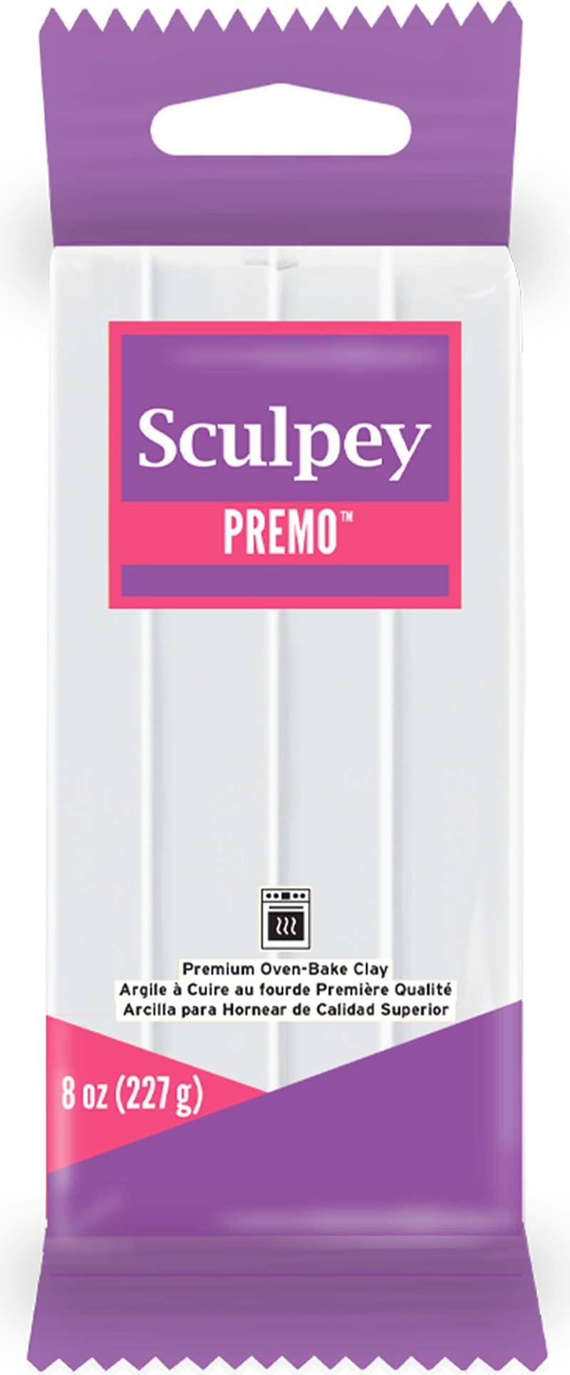 Sculpey III Modelliermasse Weiß – 237 Ml, Backofenhärtender Polymerton, Ungiftig, Für Bastler & Kinder