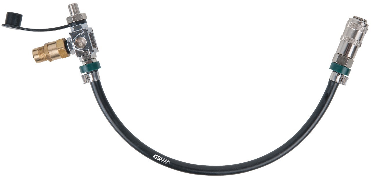 KS Tools Universal Lufteinlasssystem-Adapter mit Schlauch für 150.2520 150.1894