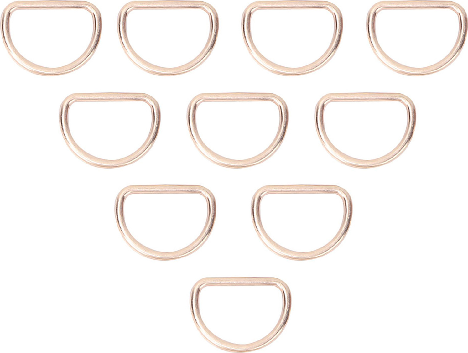Cocosity D-Ringe, D-Ring, Gürtelschlaufe, Riemenschlaufe, Gürtelring