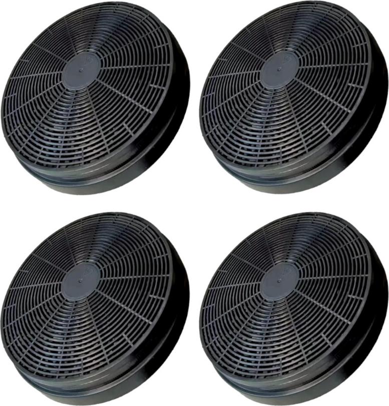 4x Trade-Shop Aktivkohlefilter kompatibel mit PKM S7-60 ABTH, S7-60 AWTH, S7-90 ABTH, S7-90 AWTH, S 2-60 ABT, S 3-60 ABT, S 3-90 ABT, S 7-60 ABT 182824864