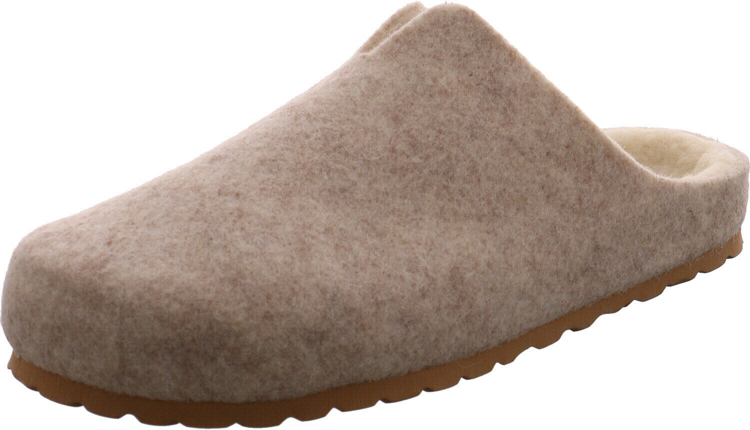 BIO Life Hausschuh beige 2244 ESC CUERO 505 BORREGUILLO 484 CRUDO