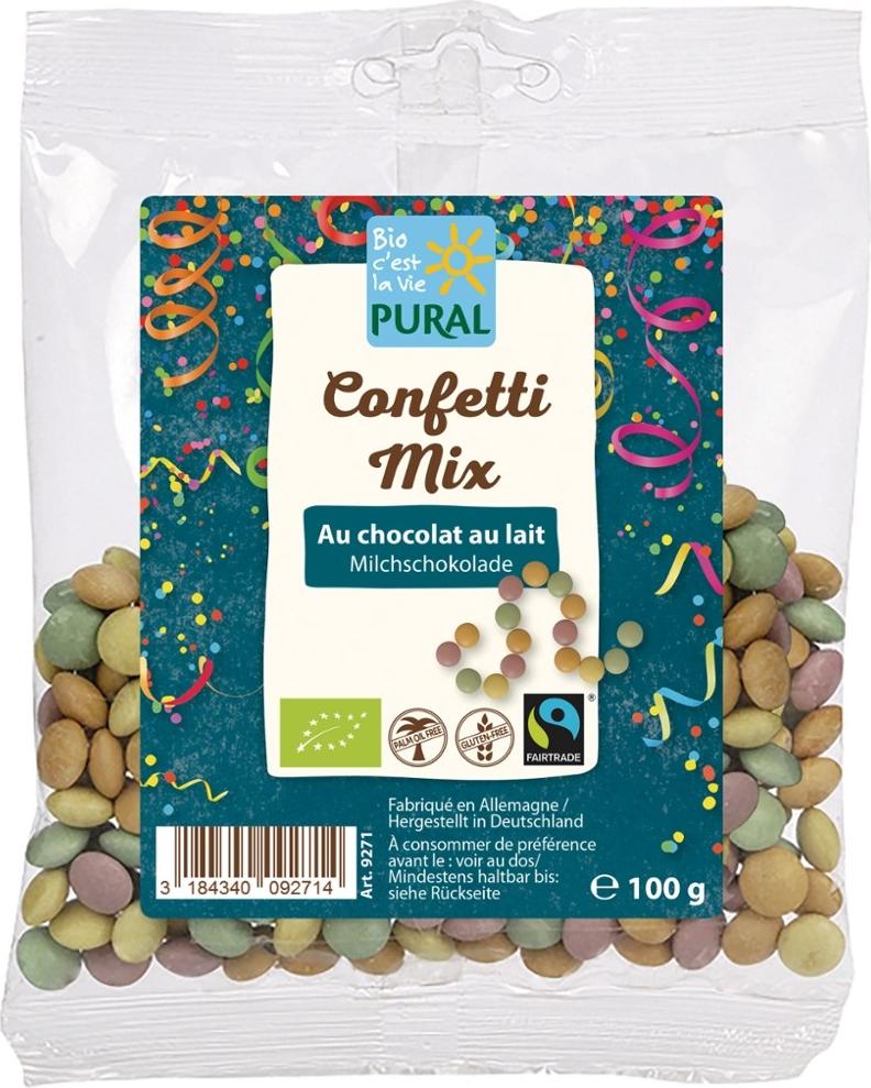 Pural Confetti Mix - Schokolinsen 100g