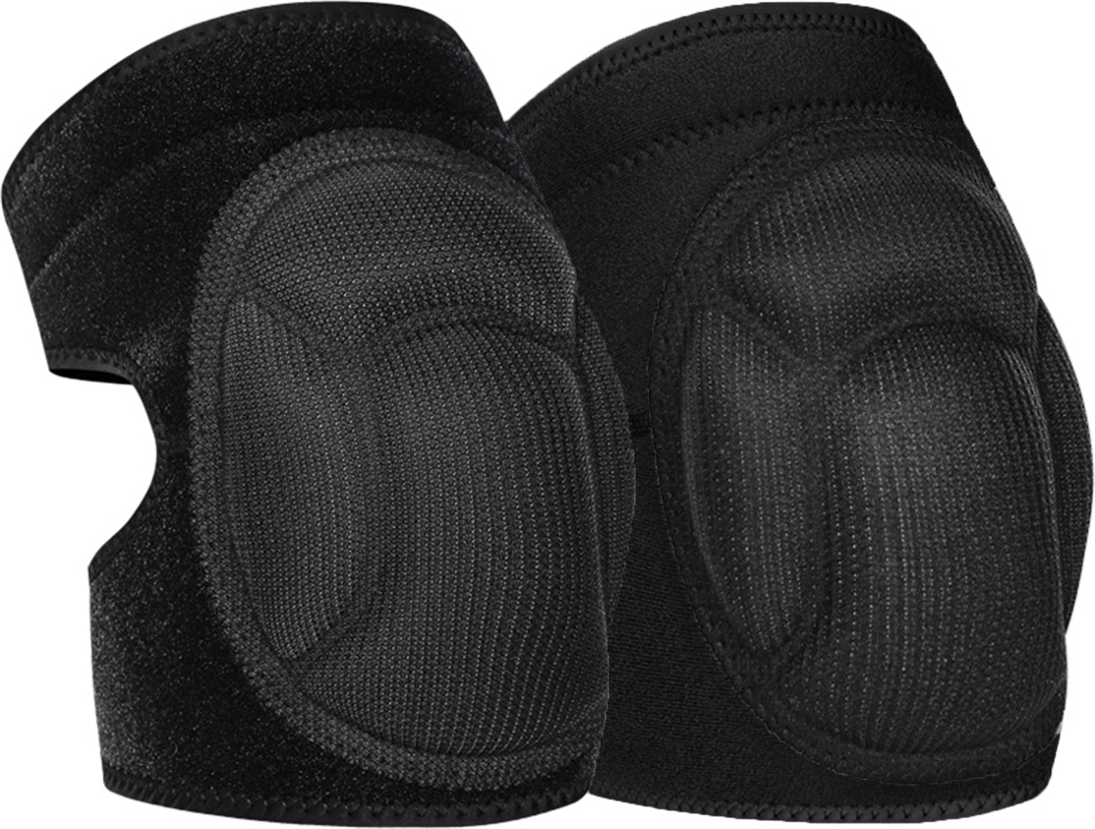 Ginocchiere Lavoro,Ginocchiere Protettive da Giardino,Spugna Anti-collisione Ginocchiera Alla Pallavolo,Multifunzionali,Regolabili per Giardinaggio, Danza,Lavoro, Pulizia, Sport(Nero 1 Paio