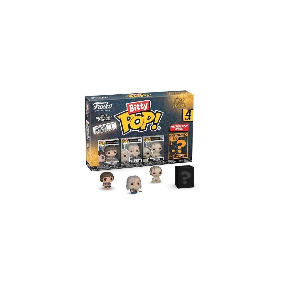 Funko Der Herr der Ringe Bitty POP! Vinyl Figuren 4er-Pack Frodo 2,5 cm FK75456