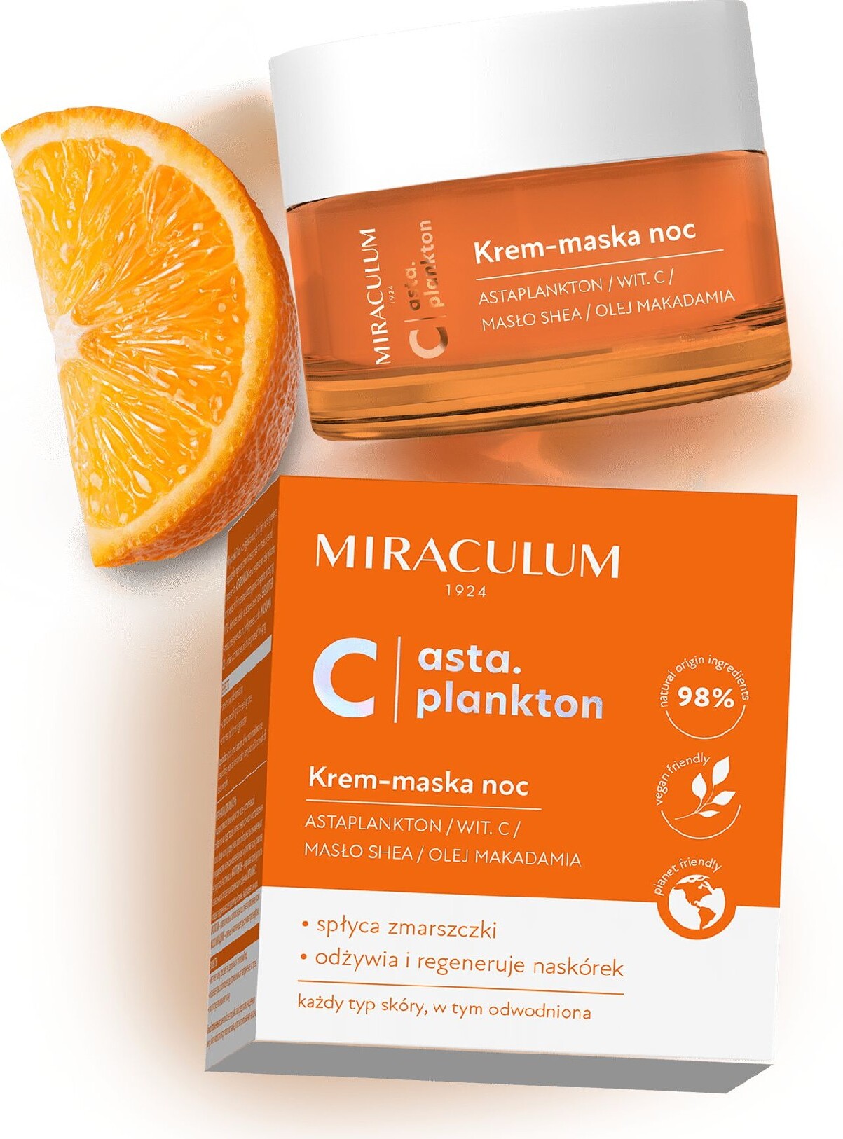 Miraculum Asta Plankton C Krem-Maska Na Noc 50 ml