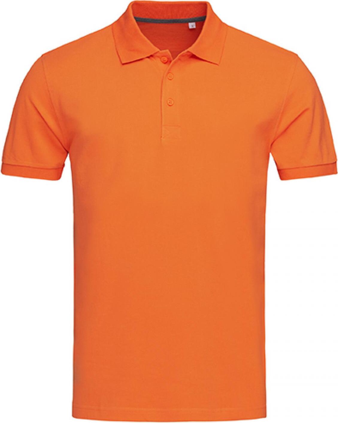 Stedmann Stedman ST9060 | Herren Harper Polo Short Sleeve - Farbe: Pumpkin - Größe: M