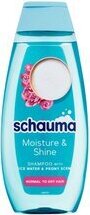 Schauma Feuchtigkeit & Glanz Shampoo mit Reiswasser, 400 ml