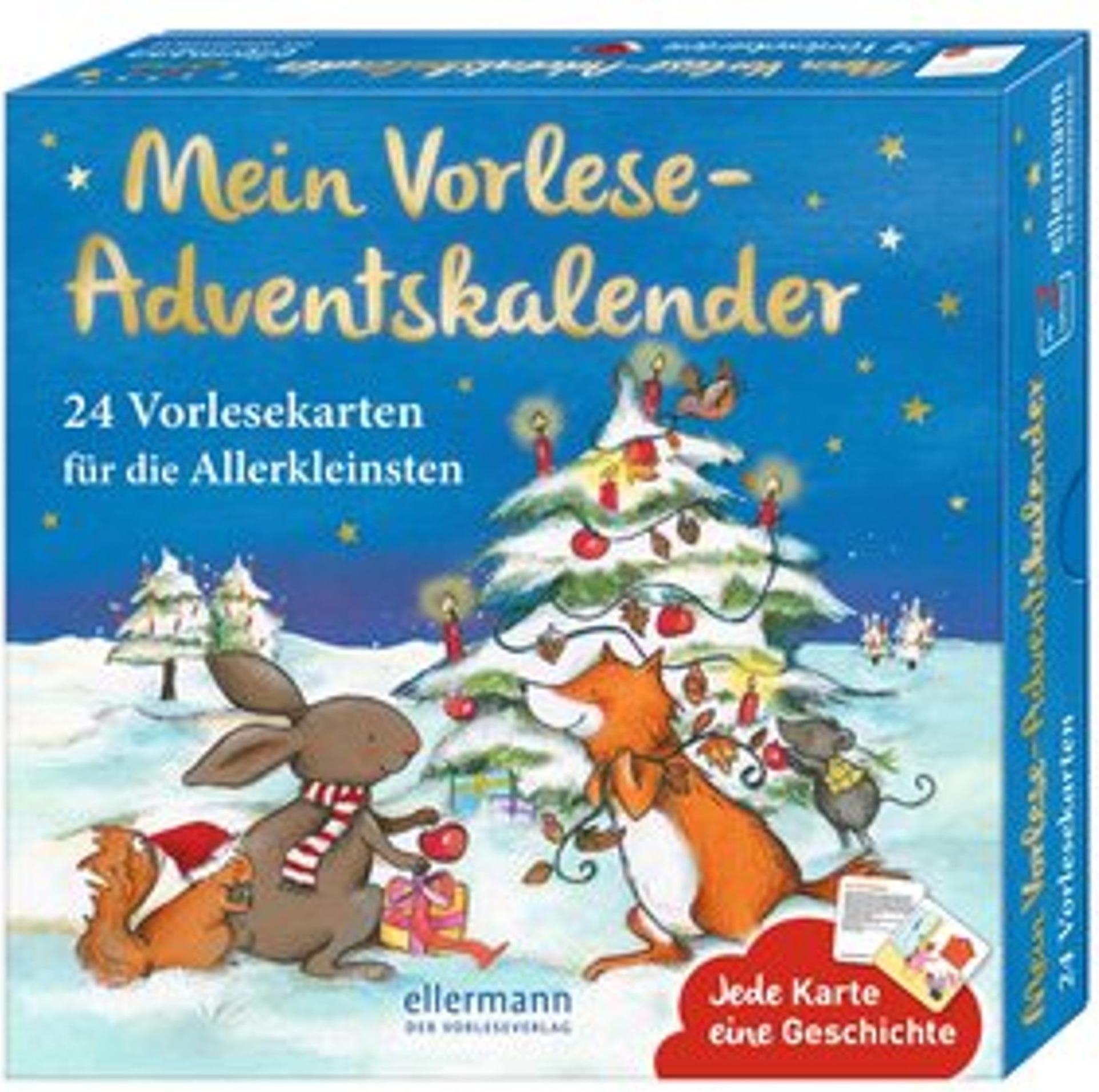 Môj adventný kalendár hlasného čítania: 24 kartičiek na hlasné čítanie pre najmenších