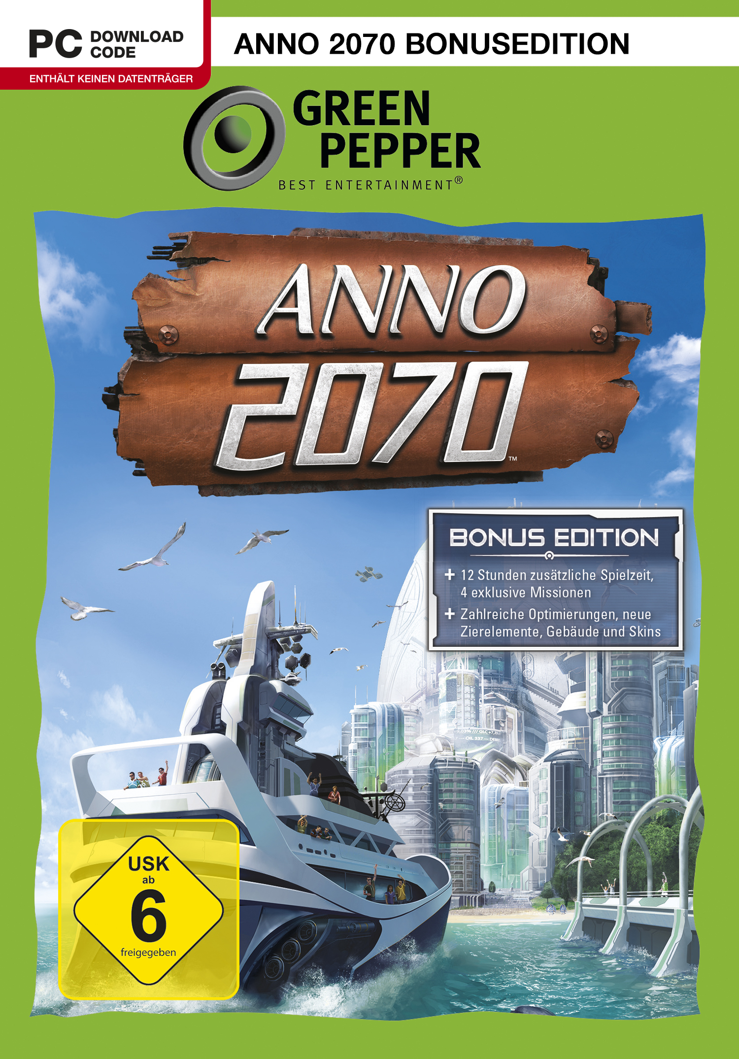 ak tronic Anno 2070 PC Bonusedition Budget