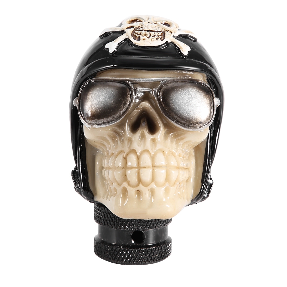 Cocosity Schaltknauf Hebel, Schädelkopf Schaltknauf, Schädel Schaltknauf, Schädel Schalthebel, Schaltknauf manuell, Schädel Schalthebel