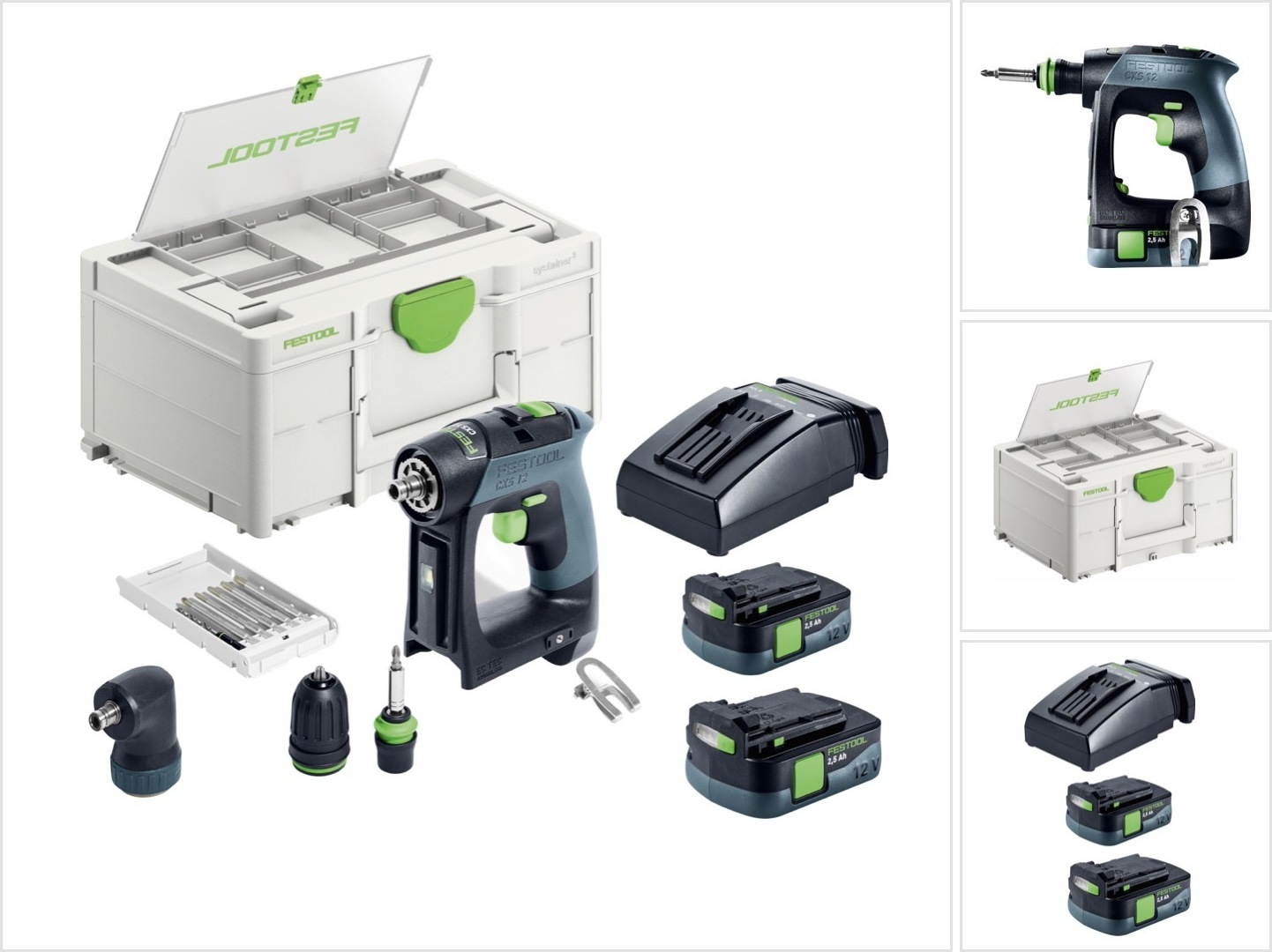 Festool CXS 12 2,5-Set 576865