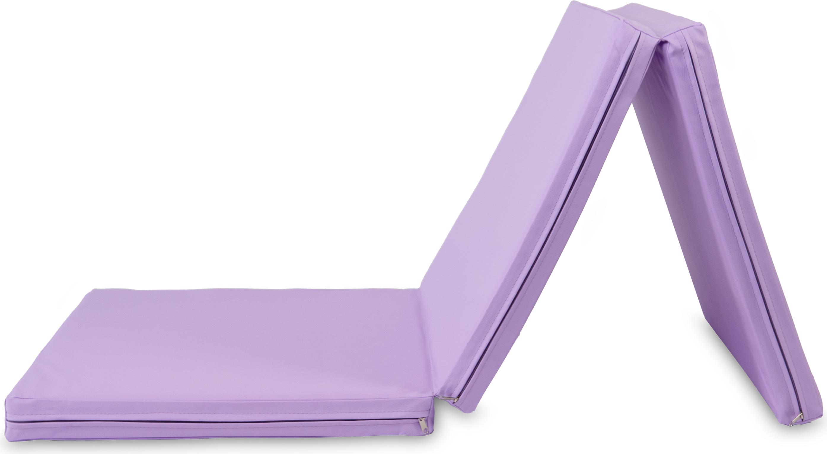 Jeflex Turnmatte klappbar 180 x 60 x 6 cm LILA Weichbodenmatte