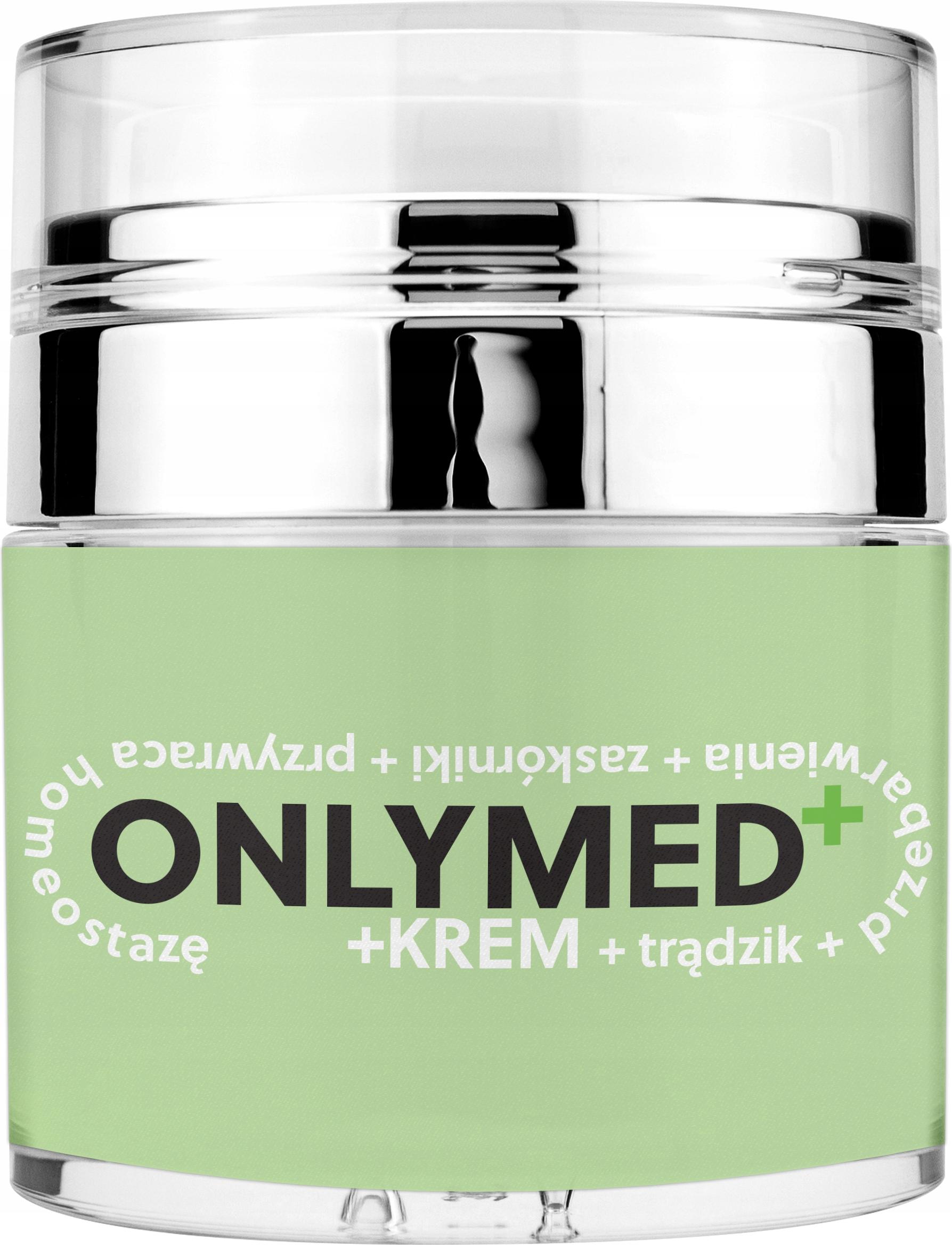 Aknecreme für Hautprobleme Onlymed Schneckenschleim Totarol