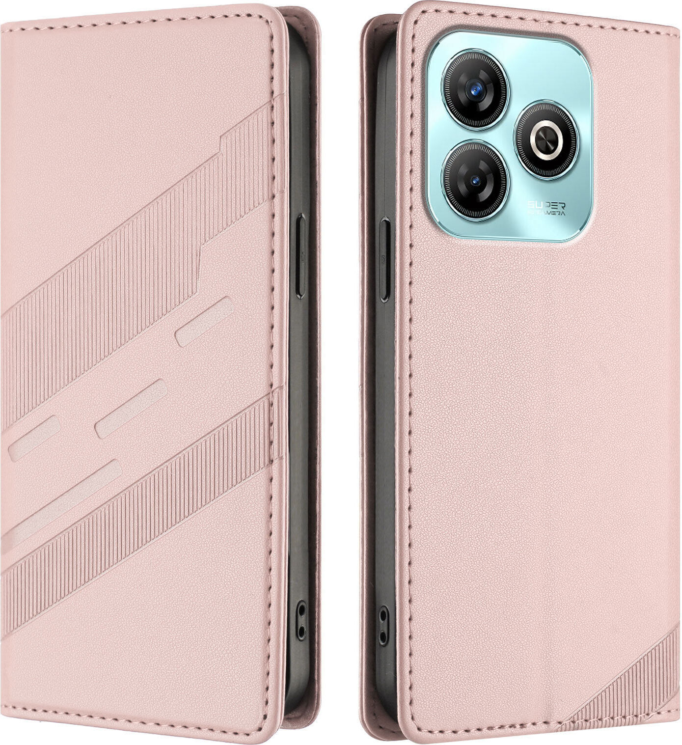 Custodia per ZTE Blade A75 4G, custodia a portafoglio in