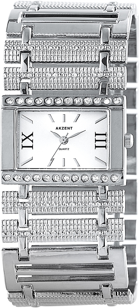 Akzent Damenuhr mit Metallarmband SS7822500004