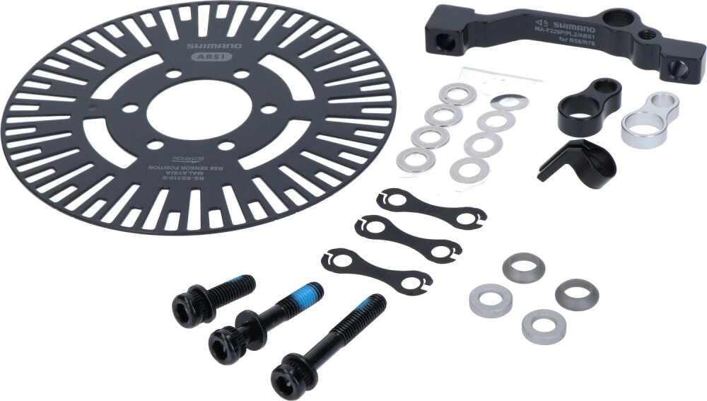 SHIMANO Sensorscheibe + Halterungs-Set BS-SS310-S 6-Loch für 180 PM/220mm Bre...