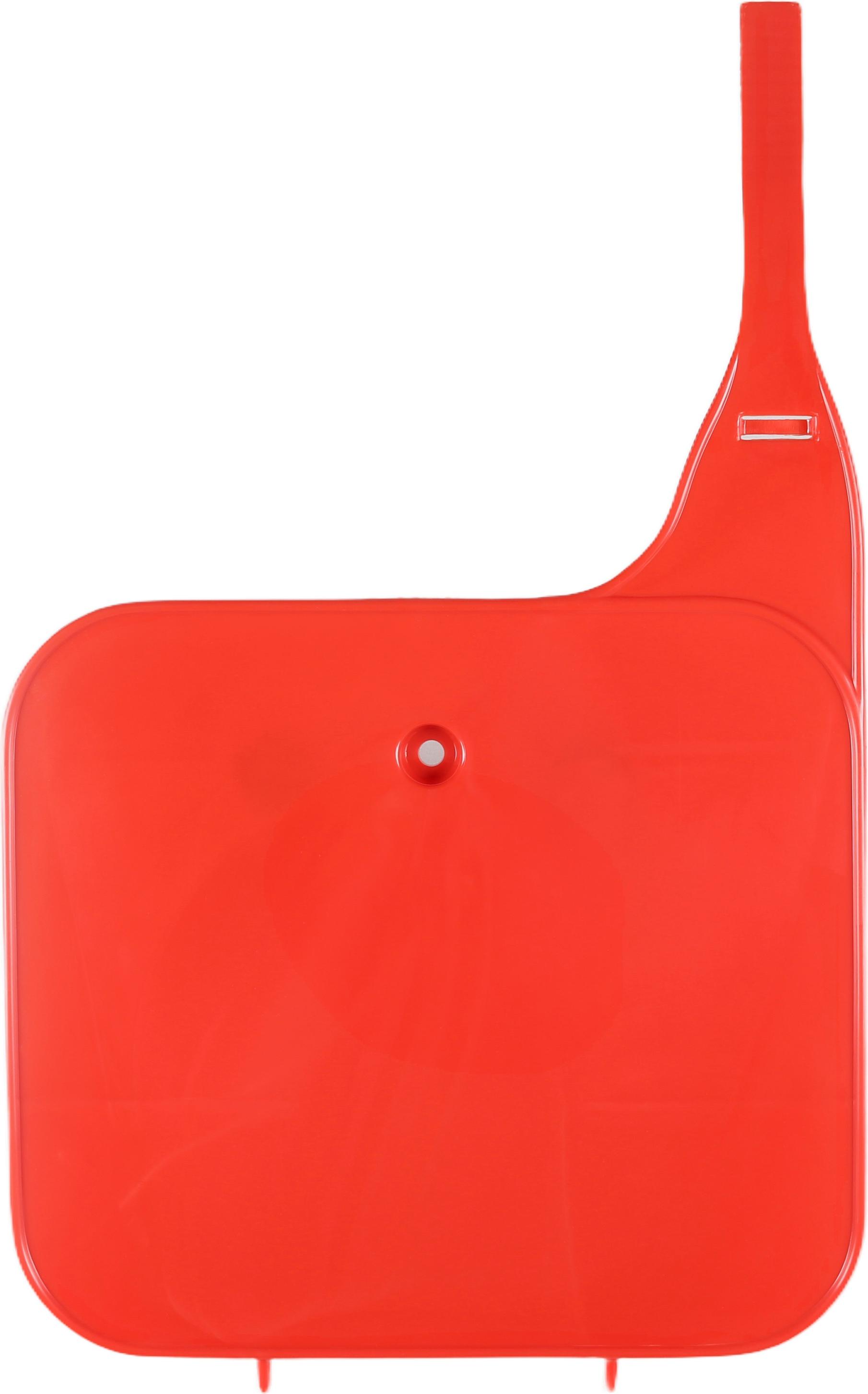 Startnummerntafel UFO PLAST Verkleidung Frontnummerntafel, Farbe:rot UFO UFO-HO02607-061