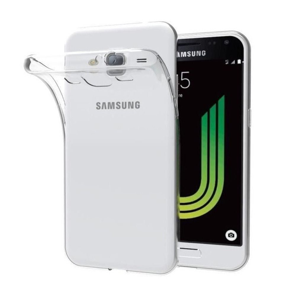 Zadné puzdro Ultra Slim 0,5 mm vhodné pre SAMSUNG Galaxy J3 2016 Transparent