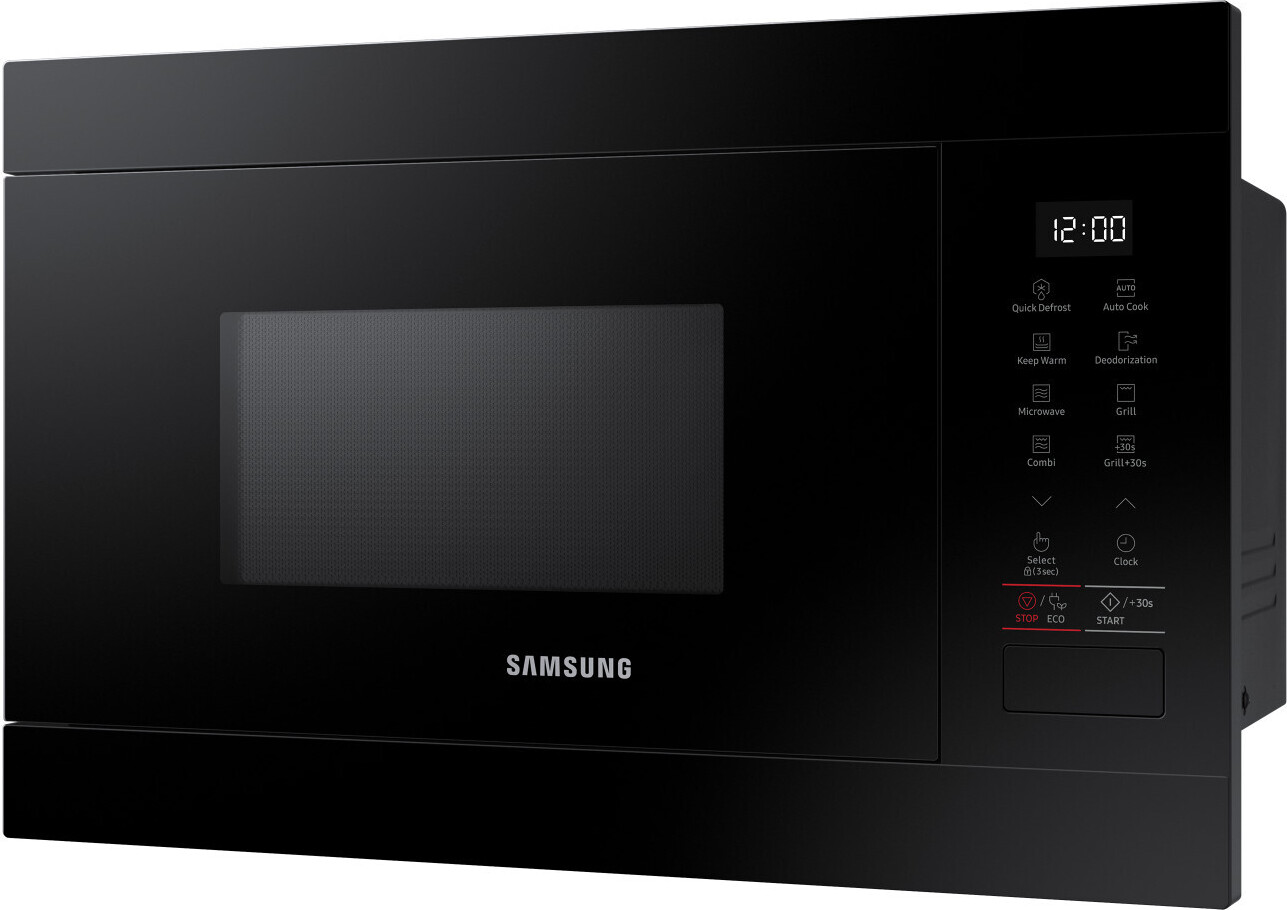 Samsung Einbau-Mikrowelle mit Grill 1300W 22L Schwarz MG22M8254AK_EC