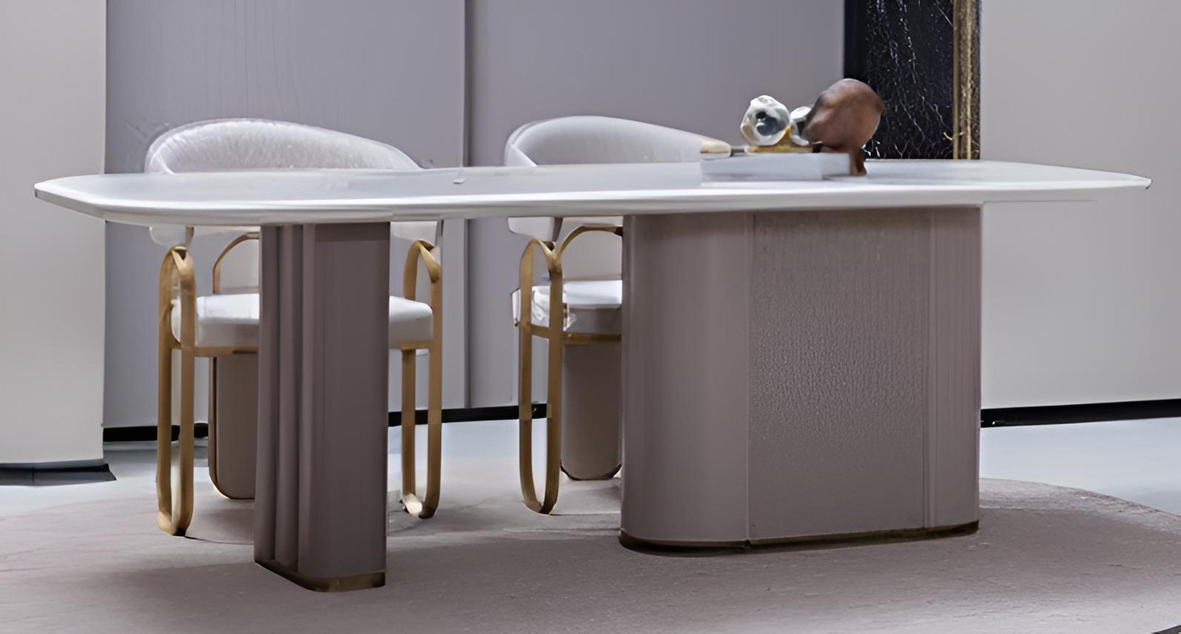 AEA Moderne Stühle mit goldenen Akzenten und elegantem Design Möbel