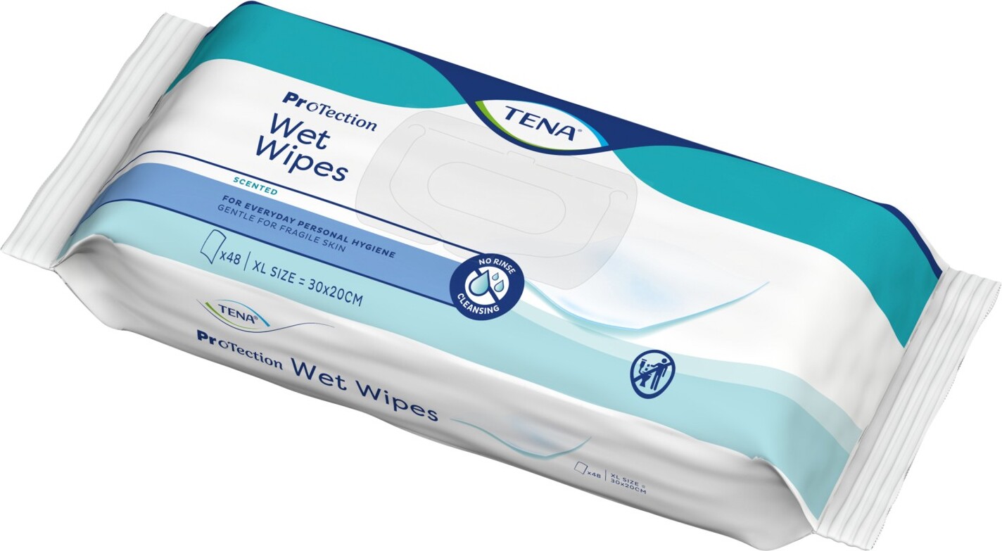 Tena ProSkin Feuchttücher Original 80 Stück