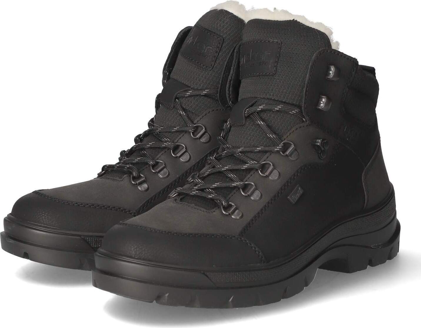 Rieker 55024 Stivali Stringati Donna – Autunno Inverno, Collezione Antistress - 4