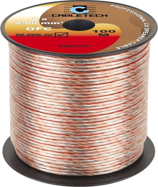 KAB0330 OFC 4mm reproduktorový kábel