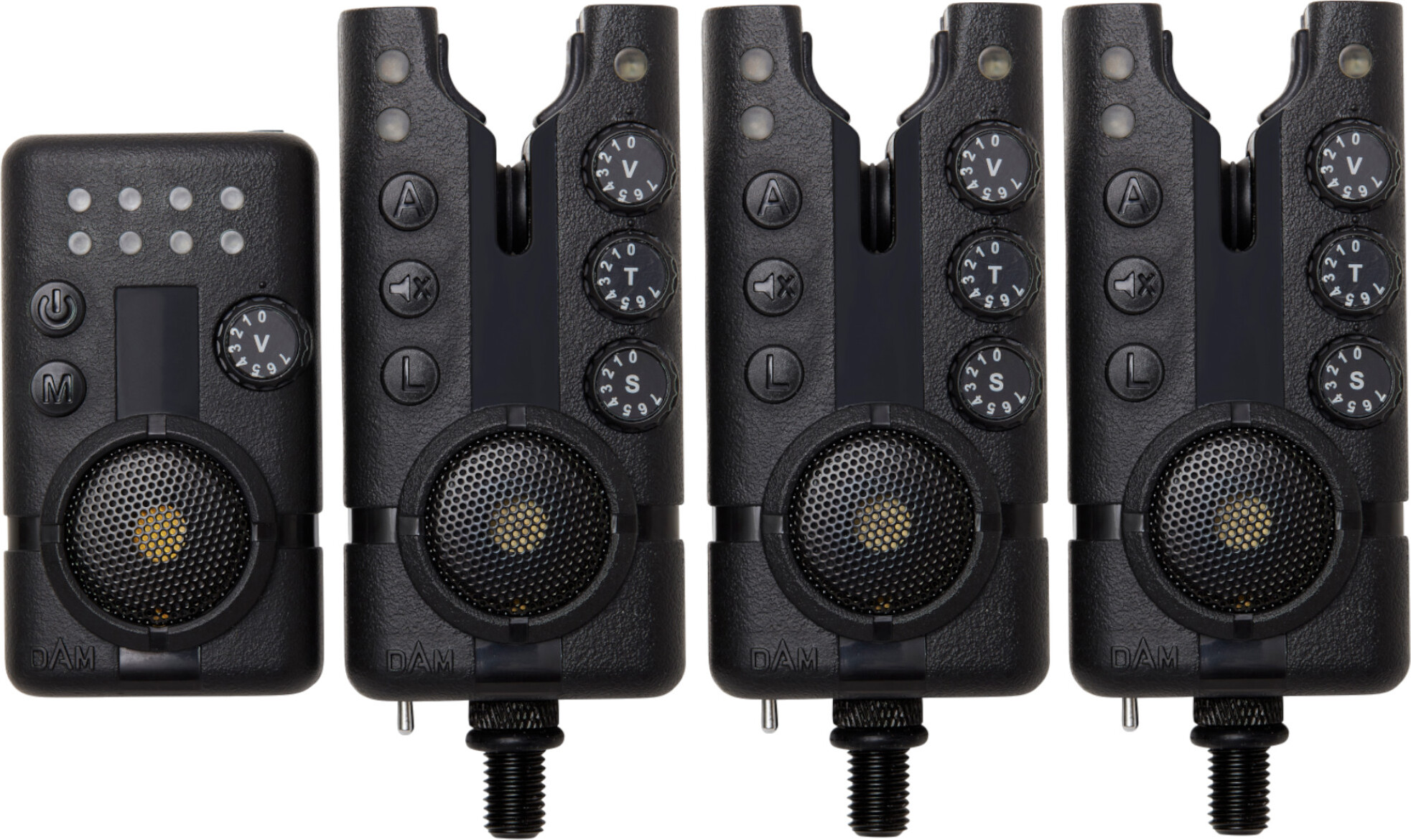 DAM Hi-T Pro 3+1 Alarm Set - Funkbissanzeiger 70596-aus
