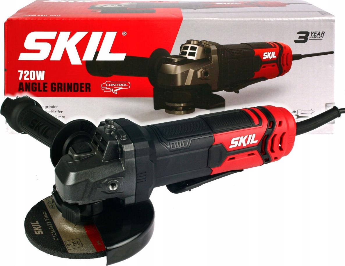 Winkelschleifer Skil 125Mm 720W 9131 Mit Clic System Und Spindelarretierung