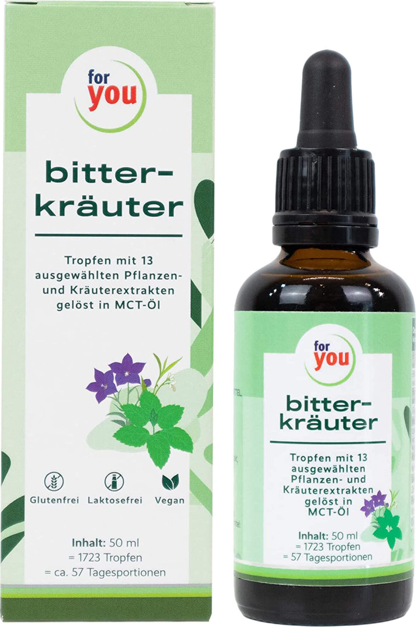 for you Bitterkräuter-Tropfen, 50 ml TEI 17638959