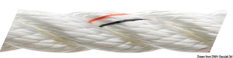 Marlow 3-strang vorgespannte Leine 5 mm - Osculati 06.431.05