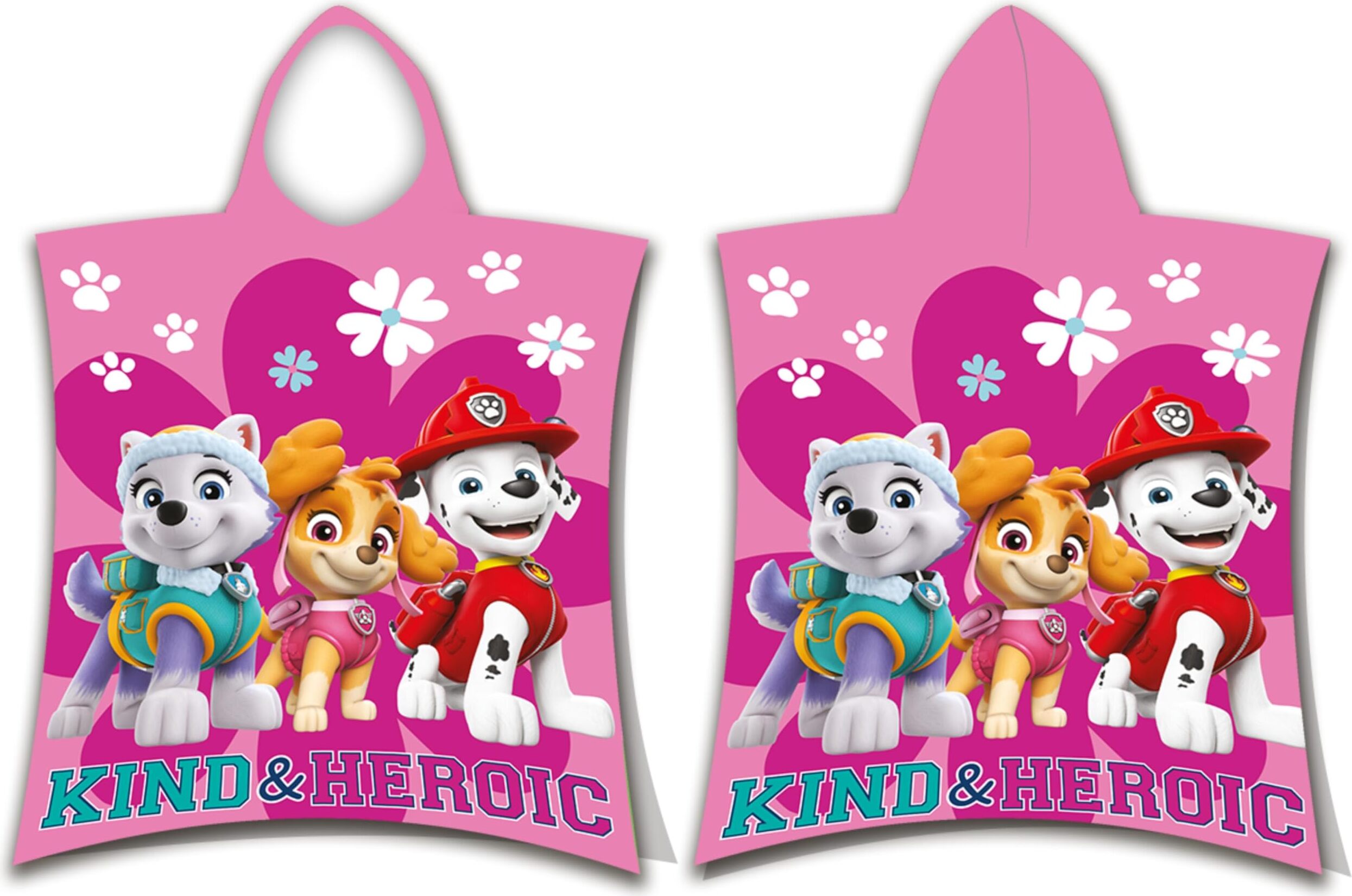 Suncity Poncho Da Bagno Con Cappuccio Ladybug Per Bambini – 100% Cotone, 55x110 Cm, Stampa Ufficiale, Morbido E Assorbente