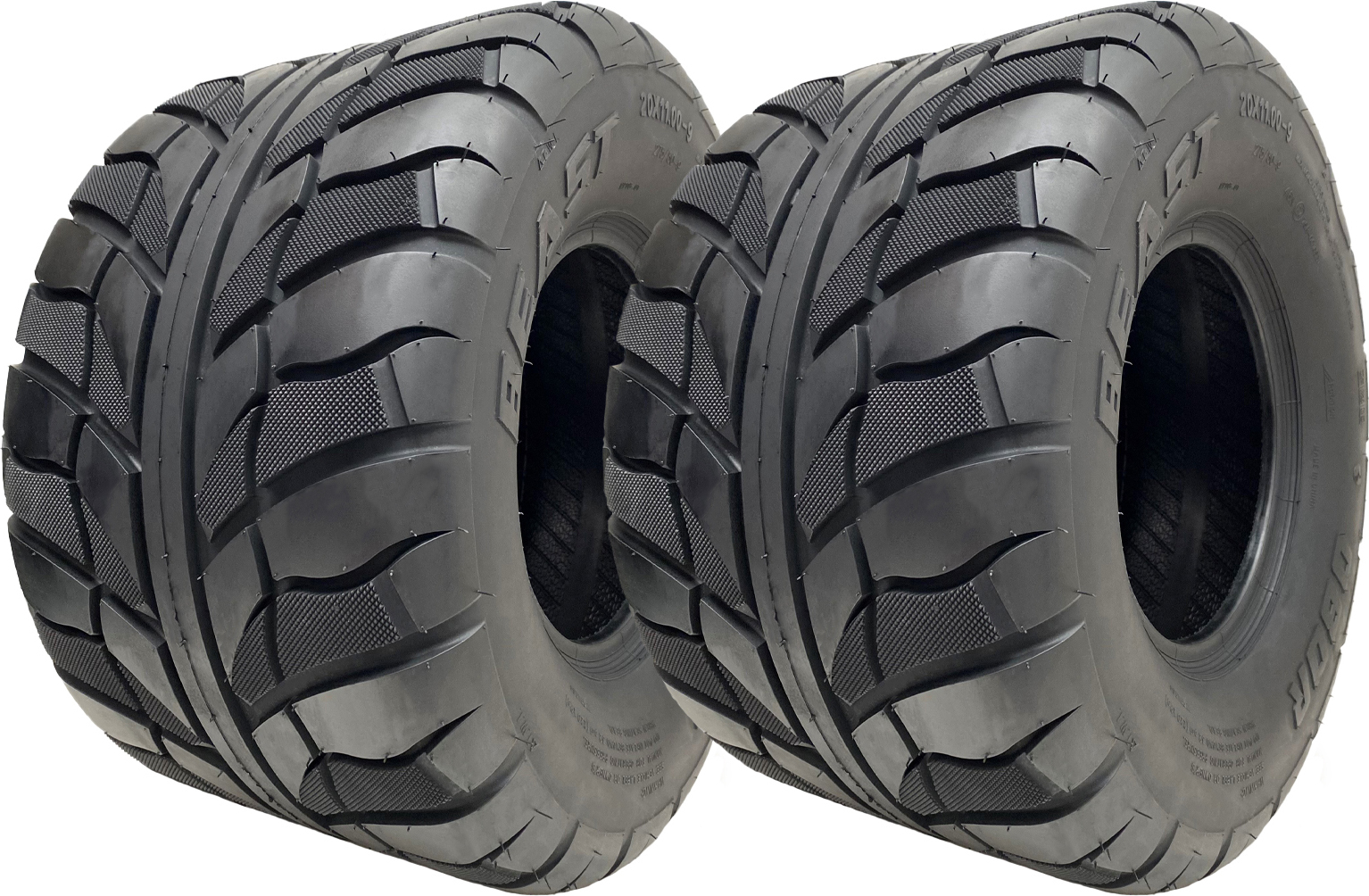 20x11.00-9 (275/50-9) OBOR Beast 6ply bezdušové pneumatiky 46N cestné (sada 2)