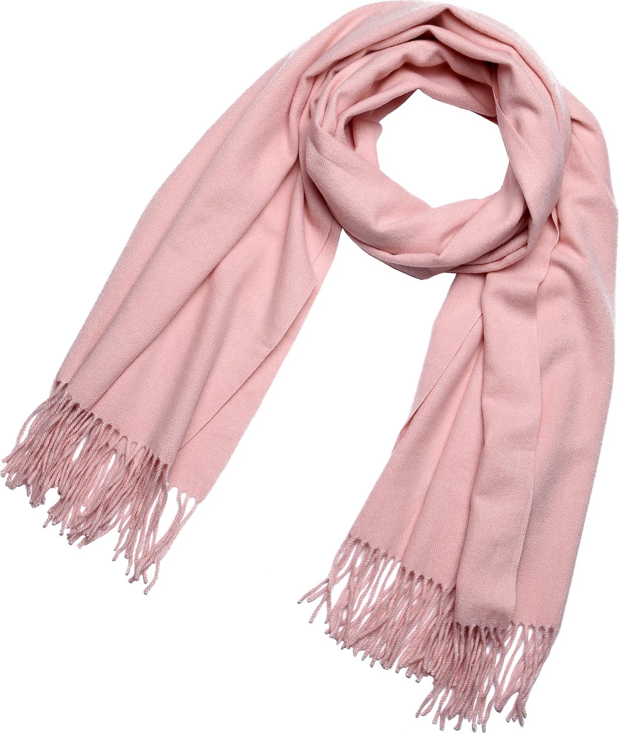 DonDon Damen Winter-Schal groß und flauschig 200 x 70 cm - Altrosa DO-SCH004