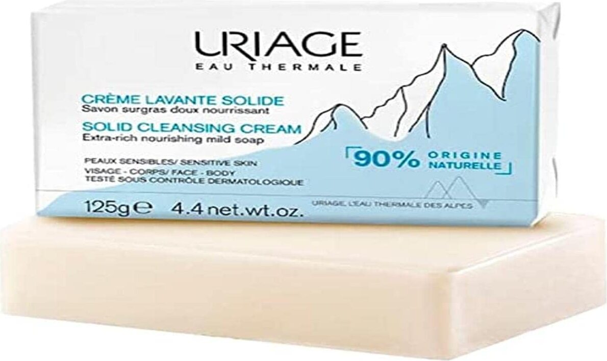 Uriage Eau Thermale Creme Lavante Mydo do ciaa w kostce, 125 g