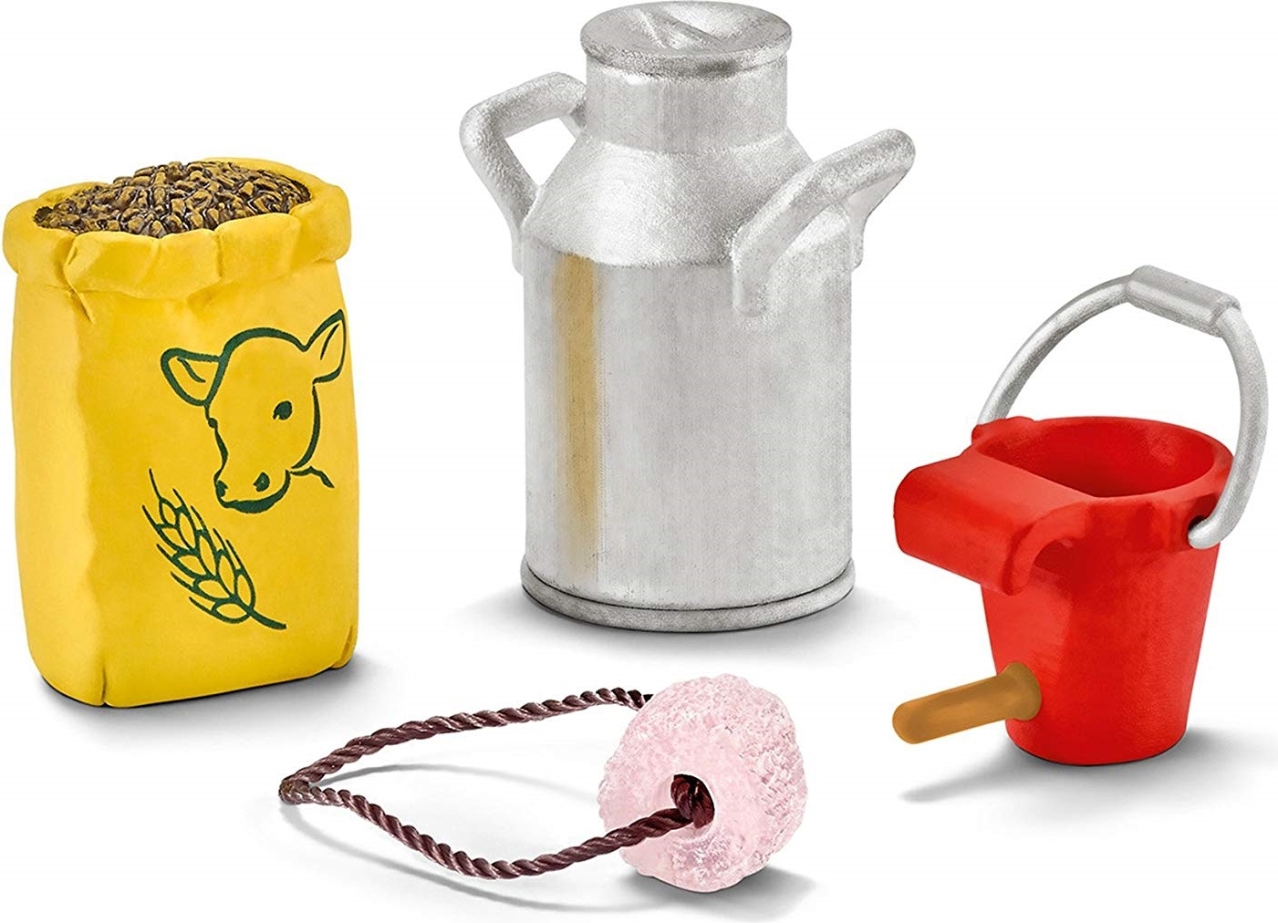 Schleich 42291 Futter für Kuh und Kälbchen