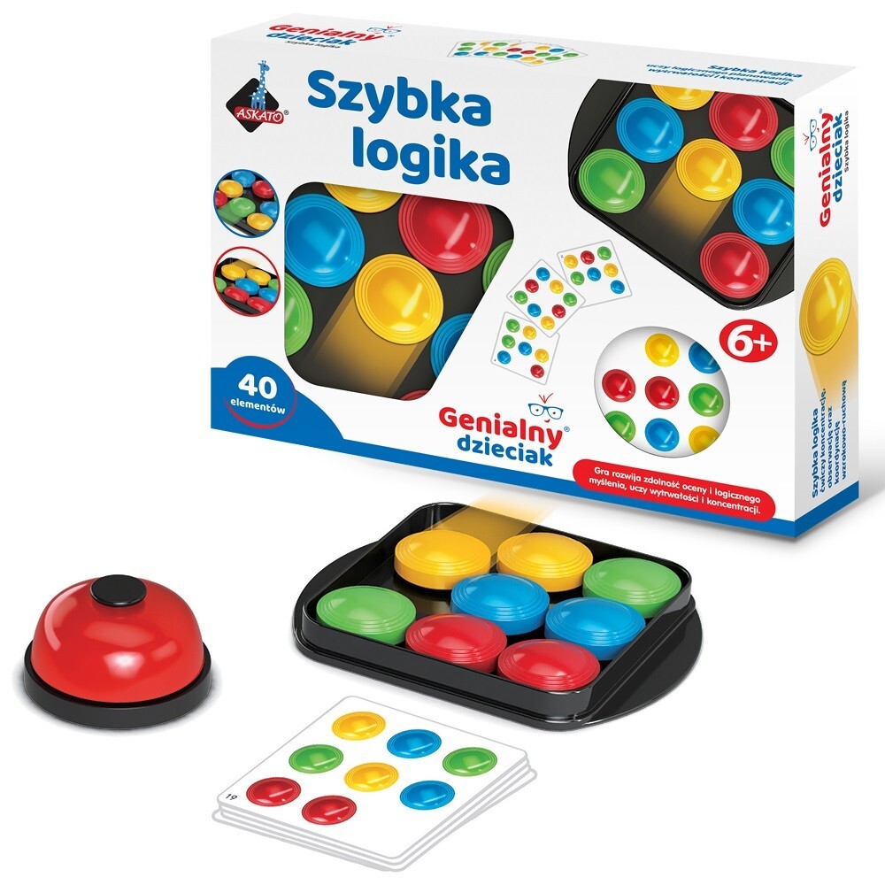 askato Geniales Kind. Schnelle Logikspiel