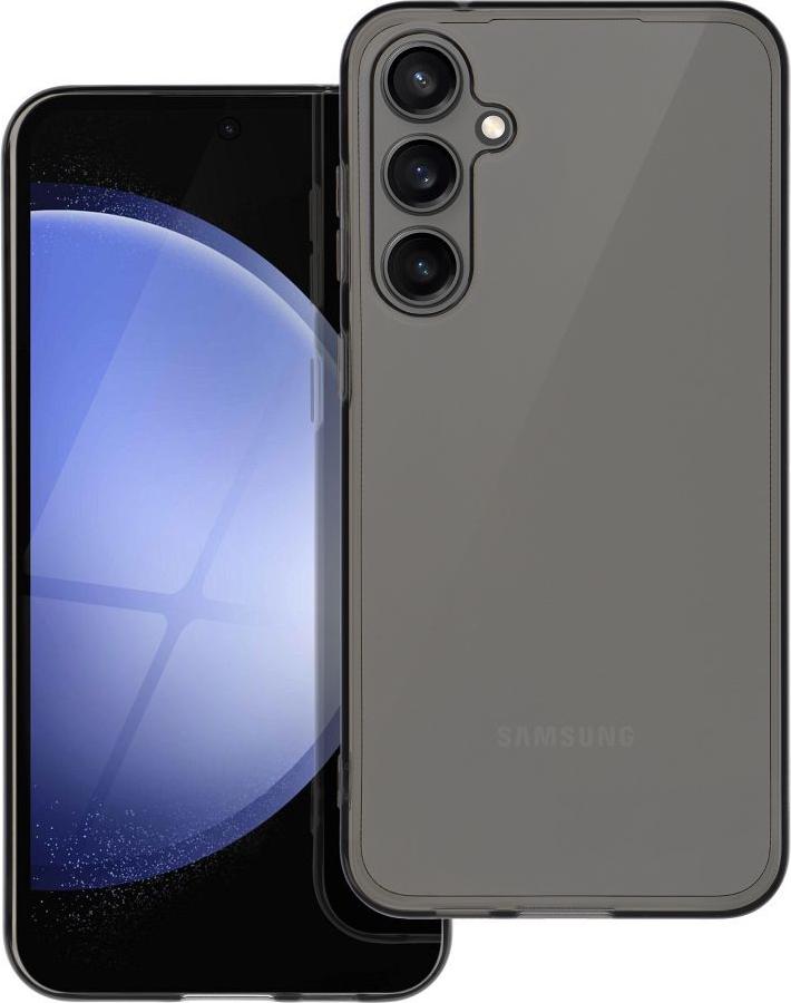Kryt na mobilný telefón BOX PREMIUM 1,5 mm vhodný pre SAMSUNG A14 5G čierny transparentný