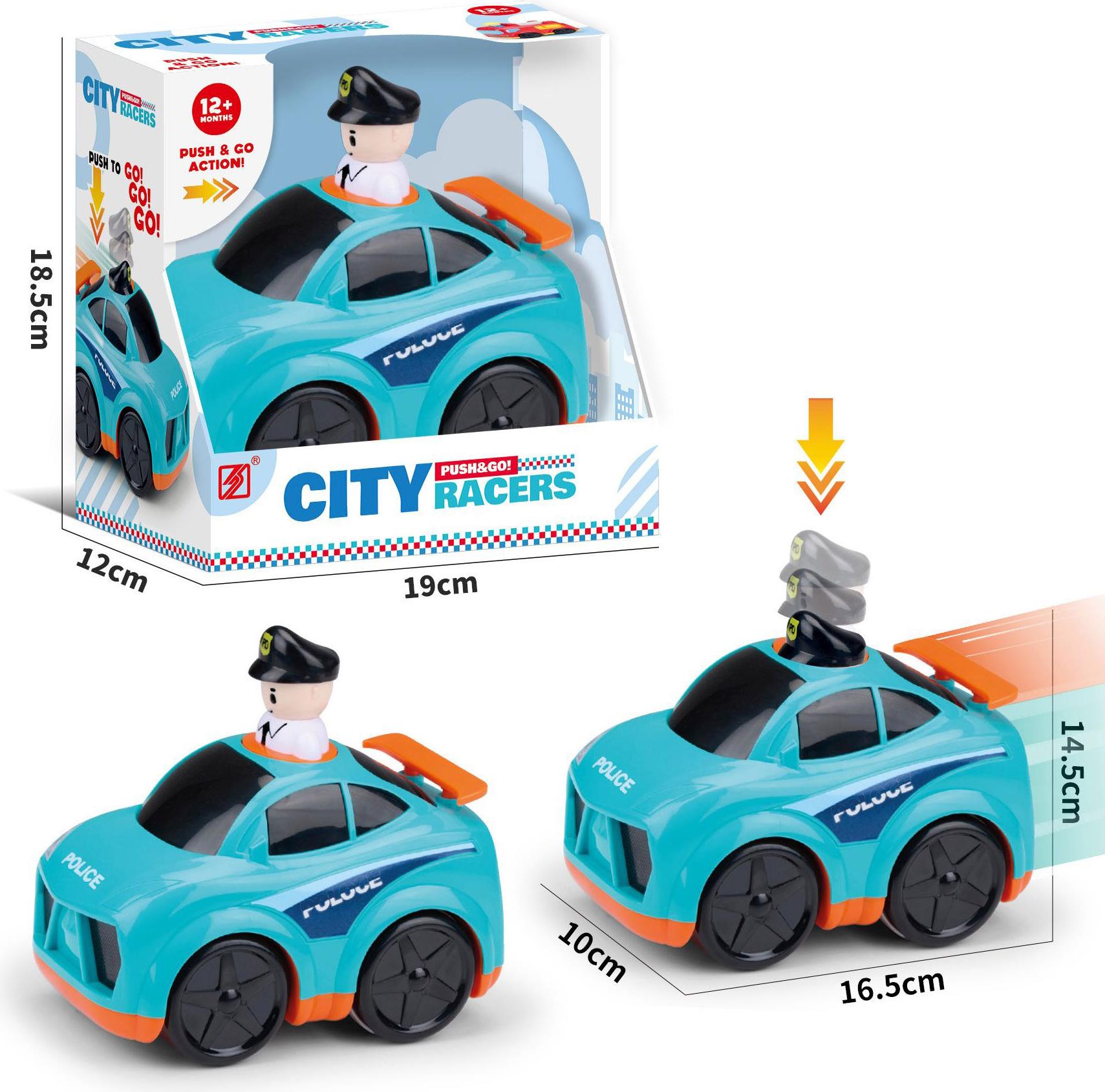 Wiky Polizeiauto 16,5 cm