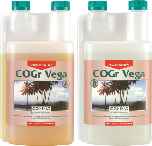 CANNA COGr Vega A und B, Wachstumsdünger, je 1 L 77-042-271