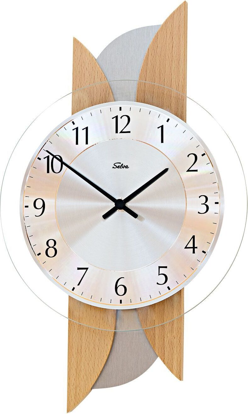 SELVA SELVA Funk-Wanduhr Buche Simbach
