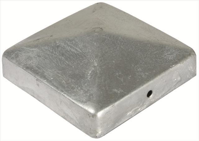 Pyramide 70 x 70 mm  Pfostenabdeckung Pfostenkappe aus einem verzinkten Blech 