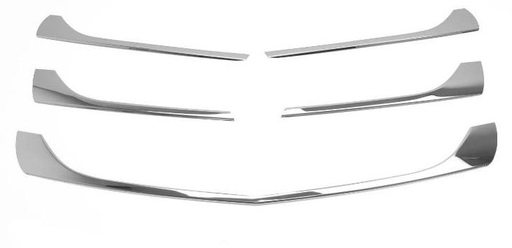 OMAC Kühlergrill-Zierleisten Kühlergrill-Leisten K-4733081 Vorne 1020mm 210mm 40mm